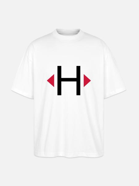 Elb H dinghy - Stanley/Stella Oversized Unisex Organic T-shirt Blaster 2.0 - white