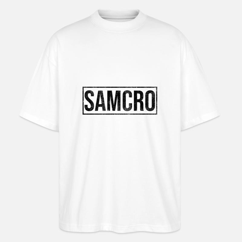 SAMCRO - T-shirt bio Blaster 2.0 coupe oversize Stanley/Stella Unisexe - blanc