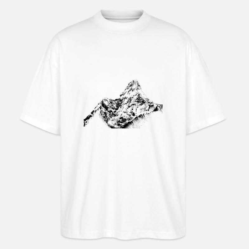 ama dablam - Stanley/Stella Oversized Unisex Bio T-Shirt Blaster 2.0 - Weiß
