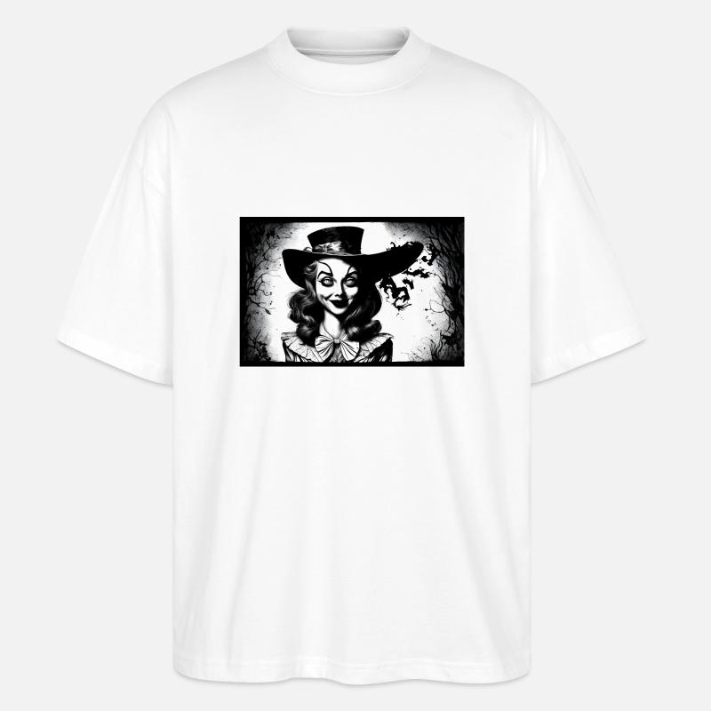 Alice #7 - Stanley/Stella Oversized Unisex Bio T-Shirt Blaster 2.0 - Weiß