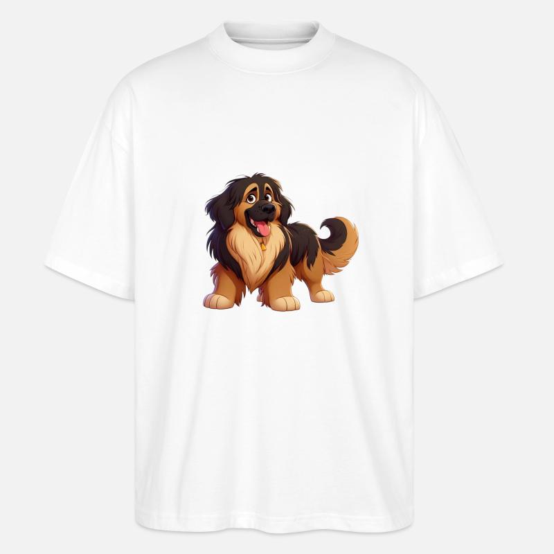 Leonberg 3 - Stanley/Stella Oversized Unisex Bio T-Shirt Blaster 2.0 - Weiß