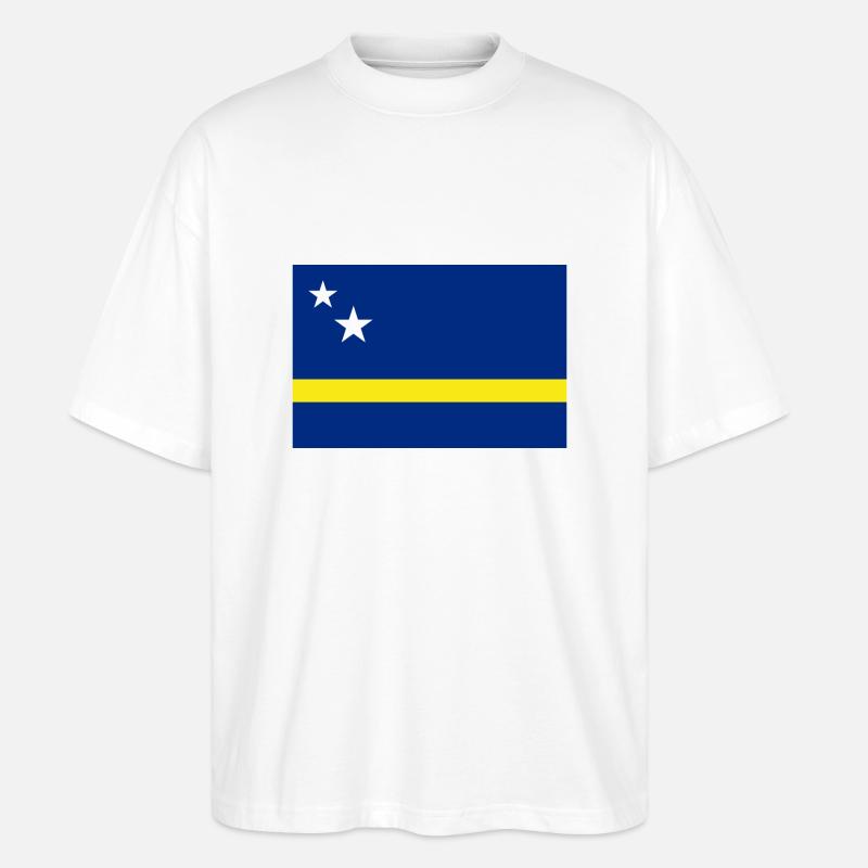 Curacao - Stanley/Stella Oversized Unisex Bio T-Shirt Blaster 2.0 - Weiß