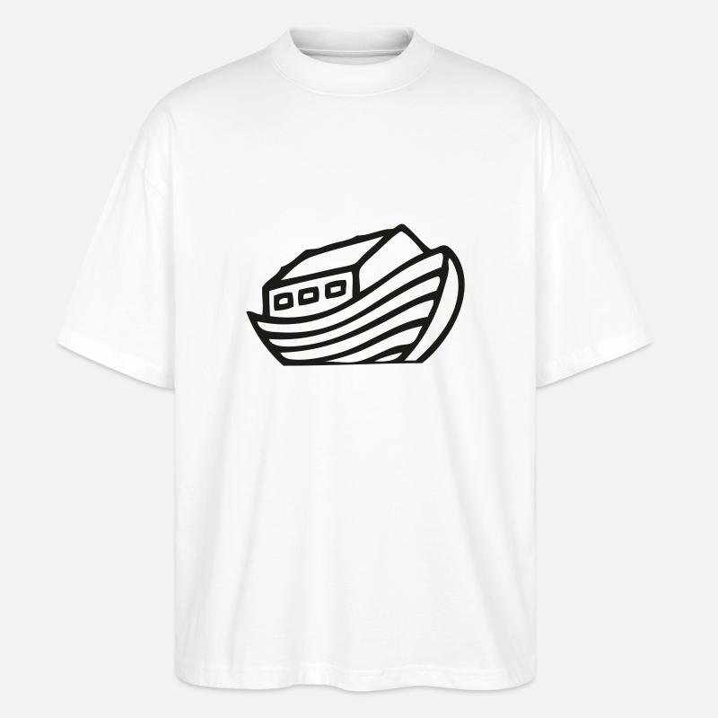 arche1color - T-shirt bio Blaster 2.0 coupe oversize Stanley/Stella Unisexe - blanc