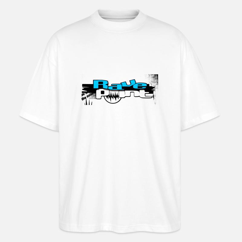 Techno - T-shirt bio Blaster 2.0 coupe oversize Stanley/Stella Unisexe - blanc