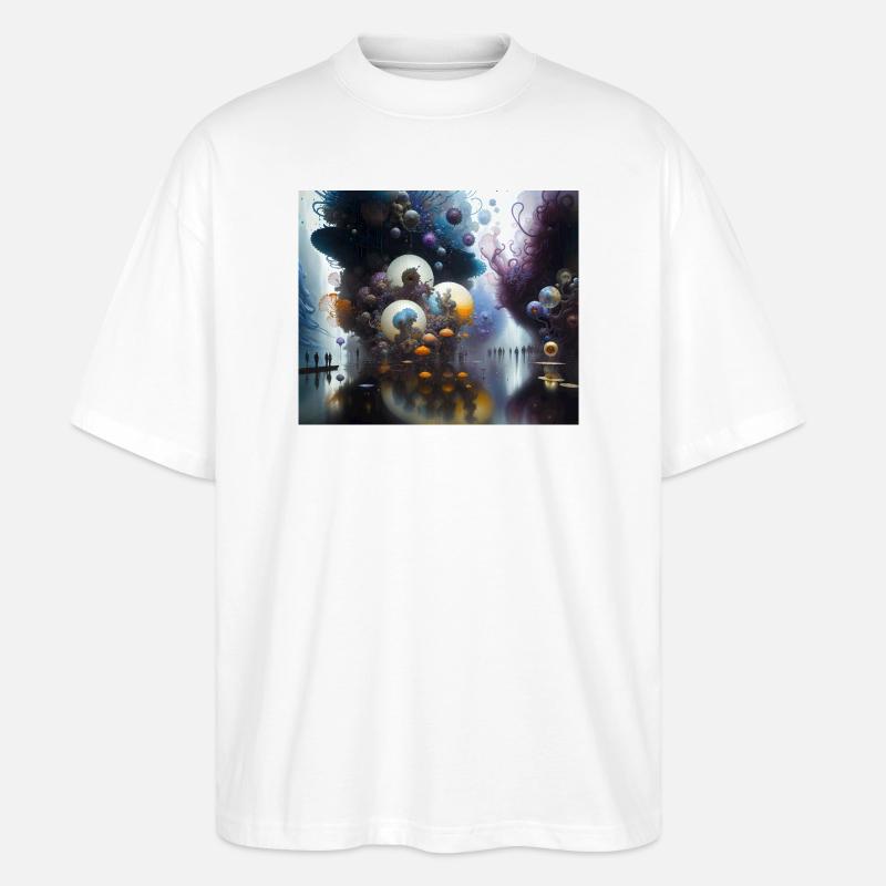 Reise in Actarus #2 - Stanley/Stella Oversized Unisex Bio T-Shirt Blaster 2.0 - Weiß