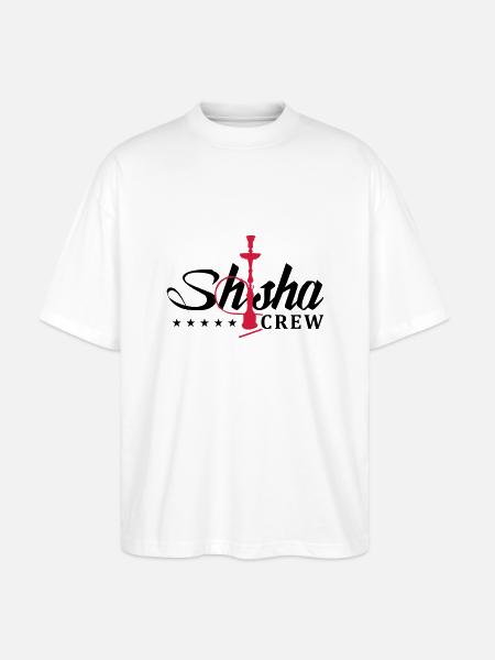 shisha crew - Stanley/Stella Oversized Unisex Organic T-shirt Blaster 2.0 - white