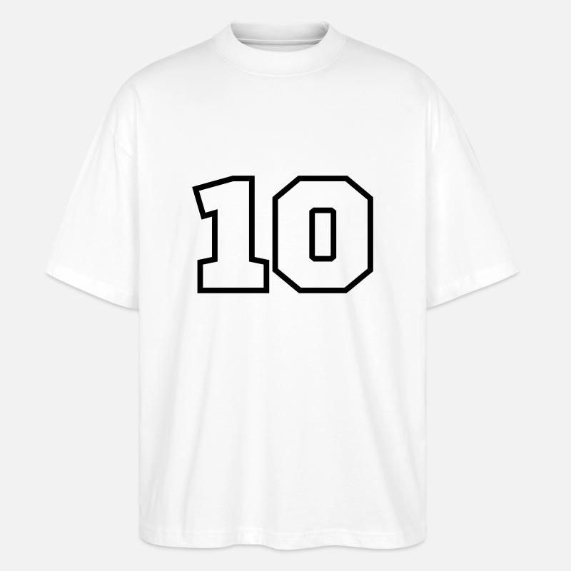 10 - Stanley/Stella Oversized Unisex Bio T-Shirt Blaster 2.0 - Weiß