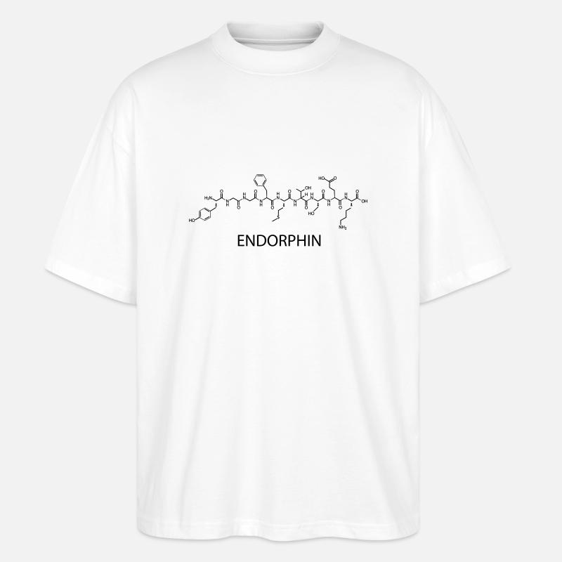 endorphine - T-shirt bio Blaster 2.0 coupe oversize Stanley/Stella Unisexe - blanc