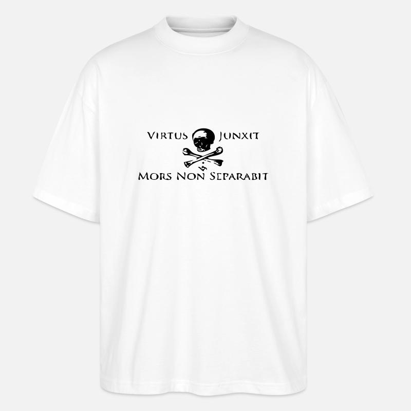 franc-maçonnerie - T-shirt bio Blaster 2.0 coupe oversize Stanley/Stella Unisexe - blanc