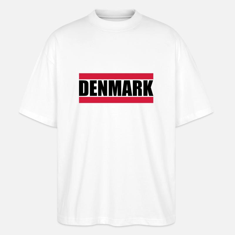 Denmark Design - Stanley/Stella Oversized Unisex Bio T-Shirt Blaster 2.0 - Weiß