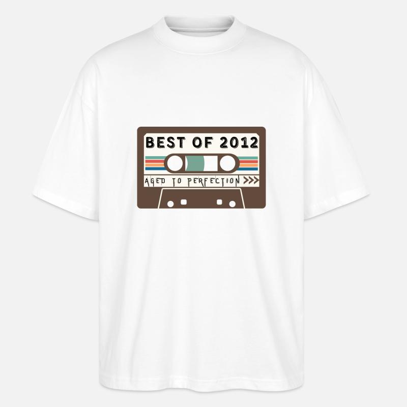 Das Beste aus 2012 - Stanley/Stella Oversized Unisex Bio T-Shirt Blaster 2.0 - Weiß