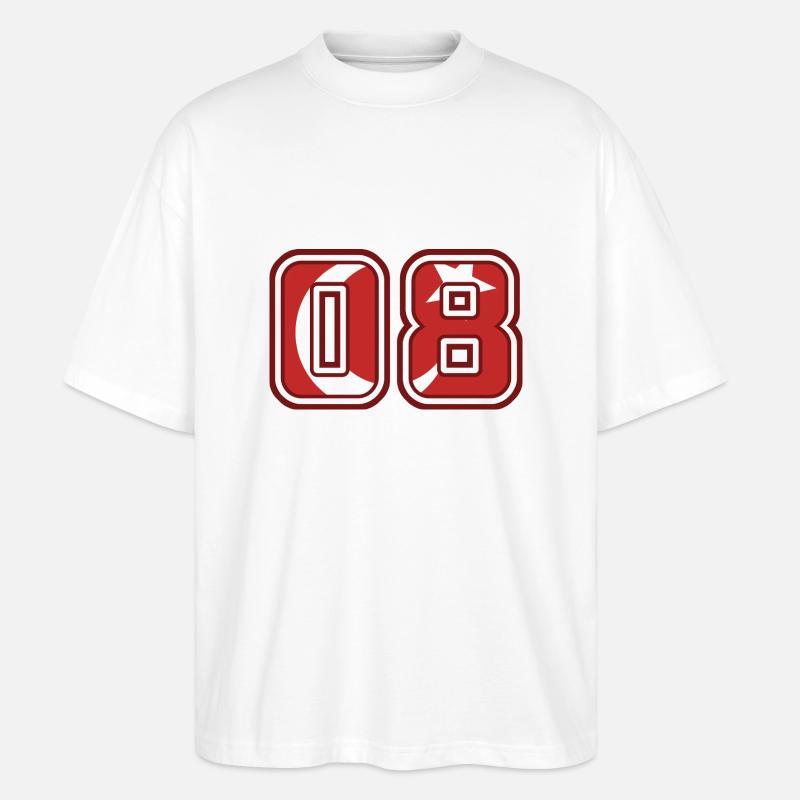 Artvin - Stanley/Stella Oversized Unisex Organic T-shirt Blaster 2.0 - white