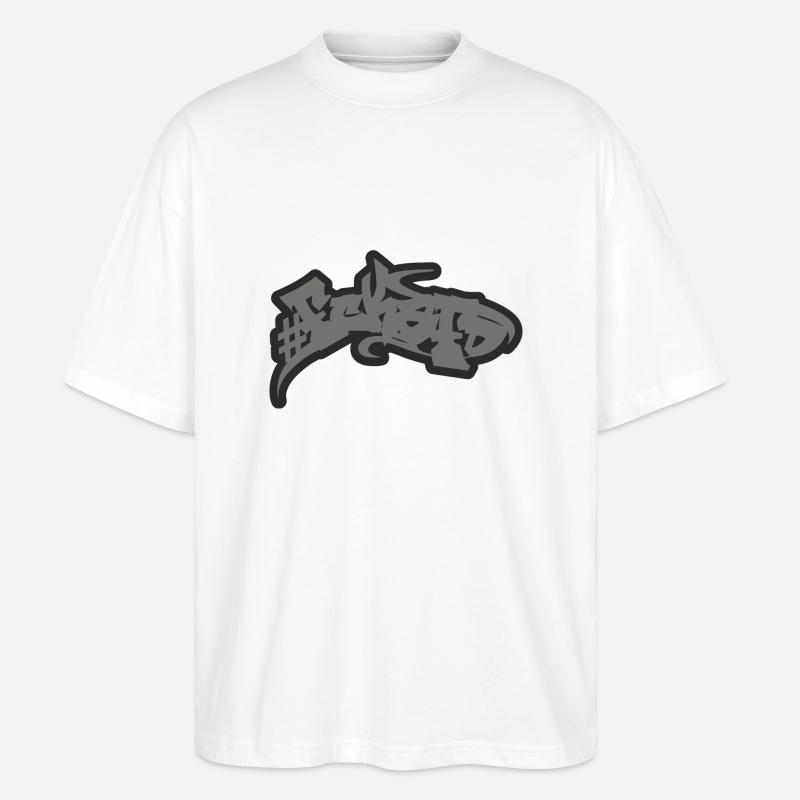 FCKAFD - Stanley/Stella Oversized Unisex Bio T-Shirt Blaster 2.0 - Weiß