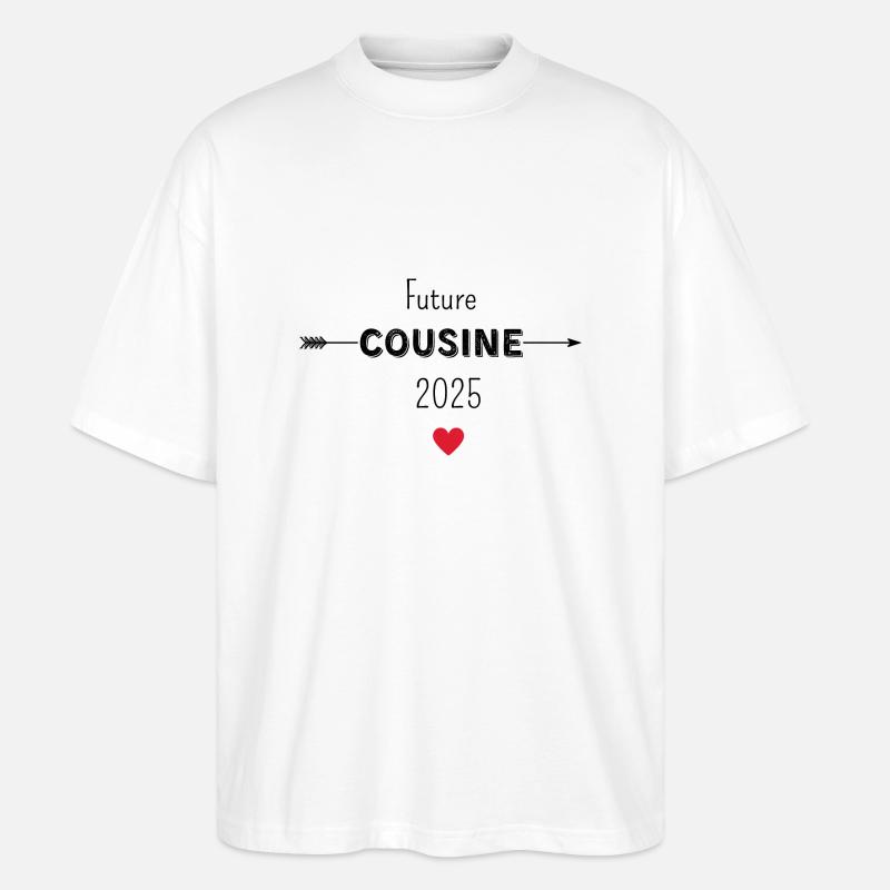 Future cousine 2025 - T-shirt bio Blaster 2.0 coupe oversize Stanley/Stella Unisexe - blanc