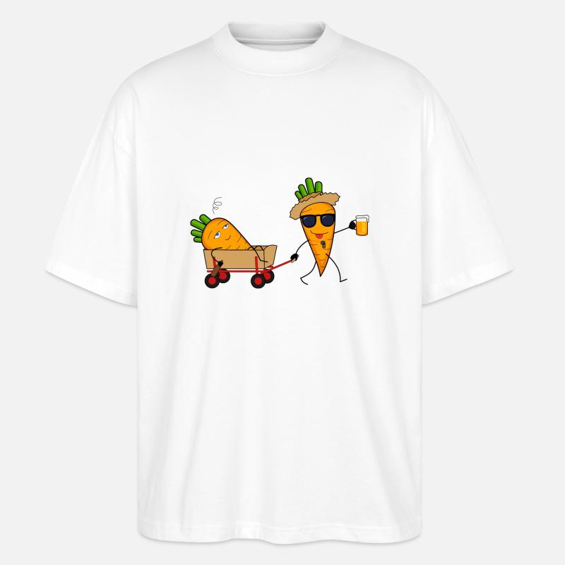 Marpinger Morde - Stanley/Stella Oversized Unisex Bio T-Shirt Blaster 2.0 - Weiß