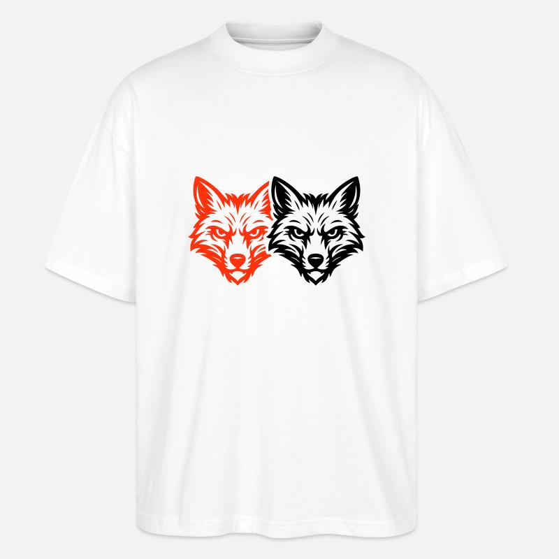 L’équipe Fox Head - T-shirt bio Blaster 2.0 coupe oversize Stanley/Stella Unisexe - blanc