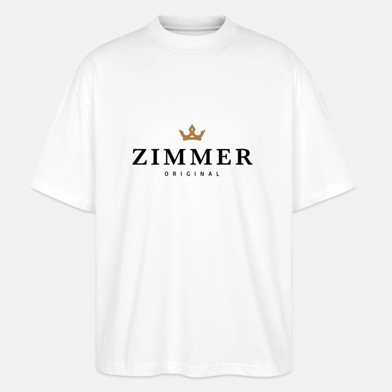 Zimmer - Stanley/Stella Oversized Unisex Bio T-Shirt Blaster 2.0 - Weiß