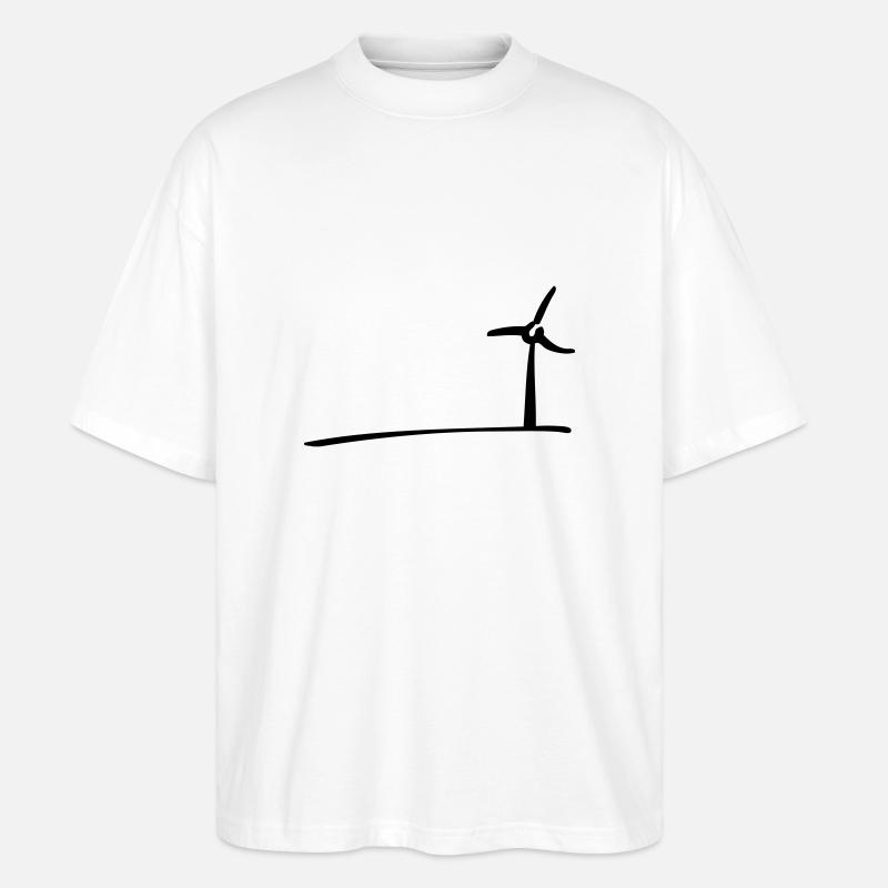 Windmill - Stanley/Stella Oversized Unisex Bio T-Shirt Blaster 2.0 - Weiß