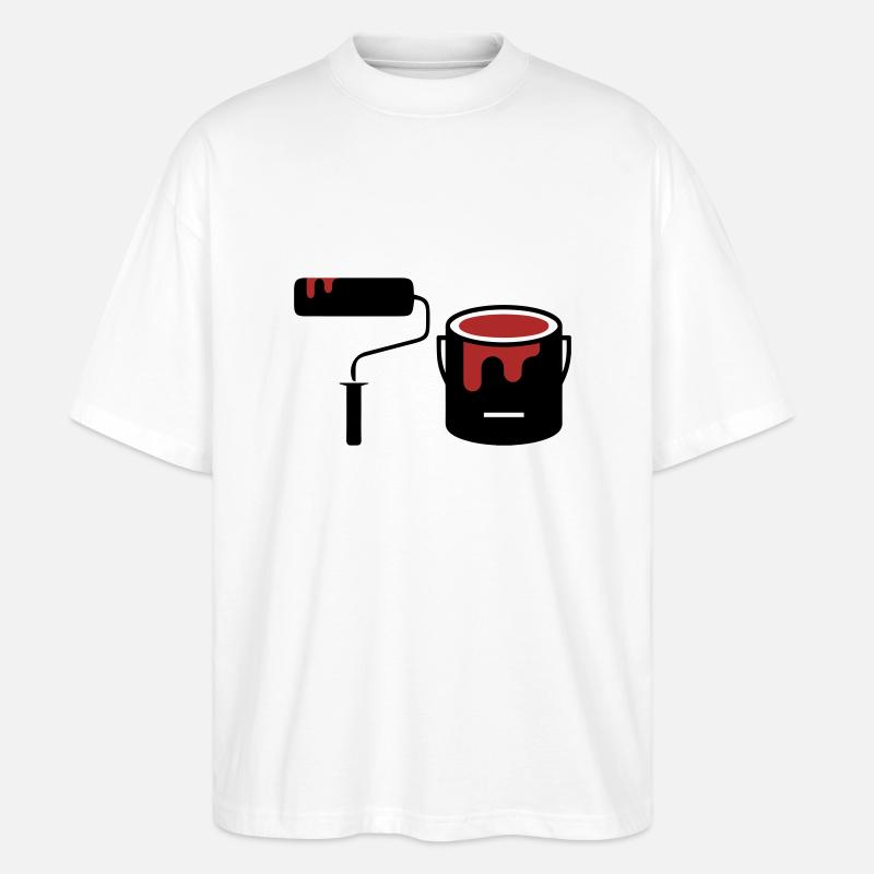 delete - Stanley/Stella Oversized Unisex Organic T-shirt Blaster 2.0 - white