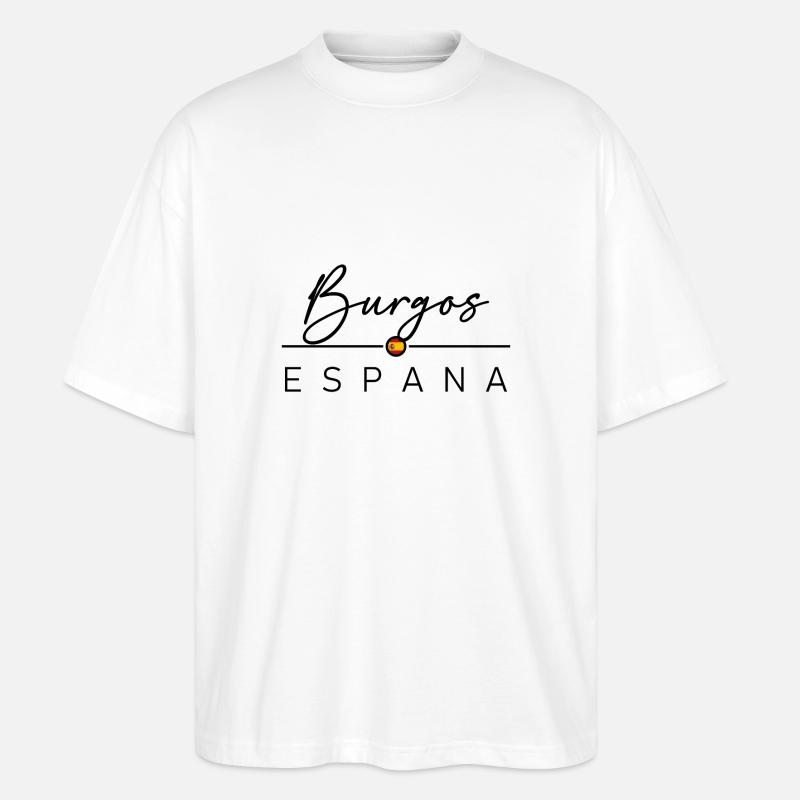 Espagne - Burgos - Espagne - España - T-shirt bio Blaster 2.0 coupe oversize Stanley/Stella Unisexe - blanc