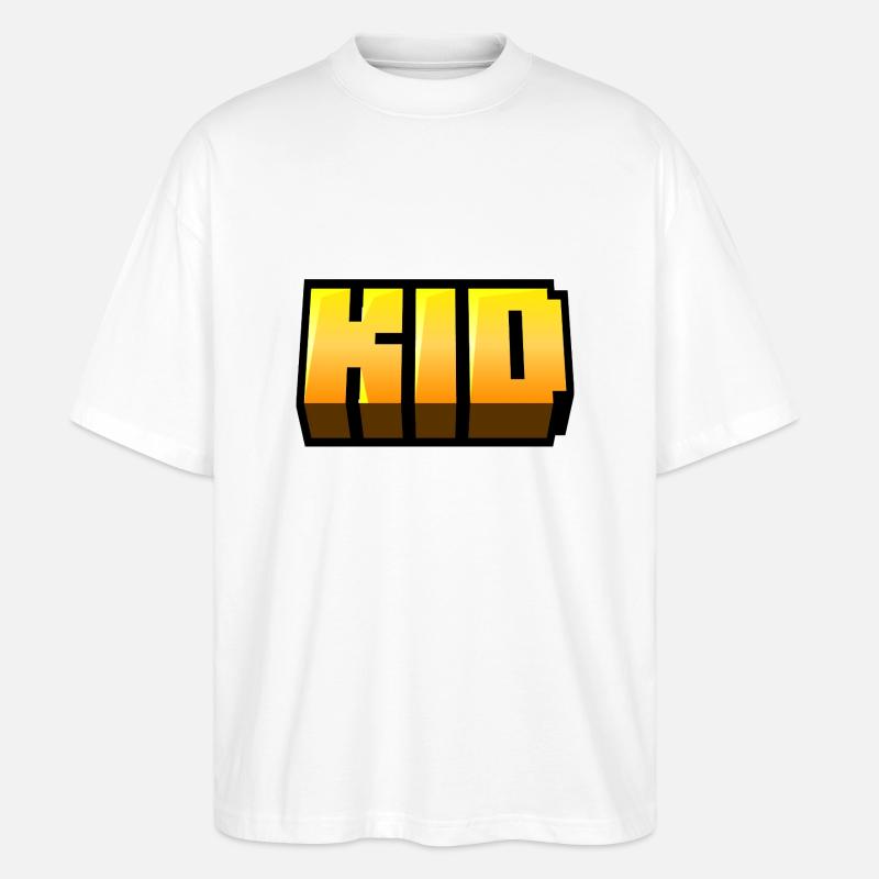 KID - Stanley/Stella Oversized Unisex Bio T-Shirt Blaster 2.0 - Weiß