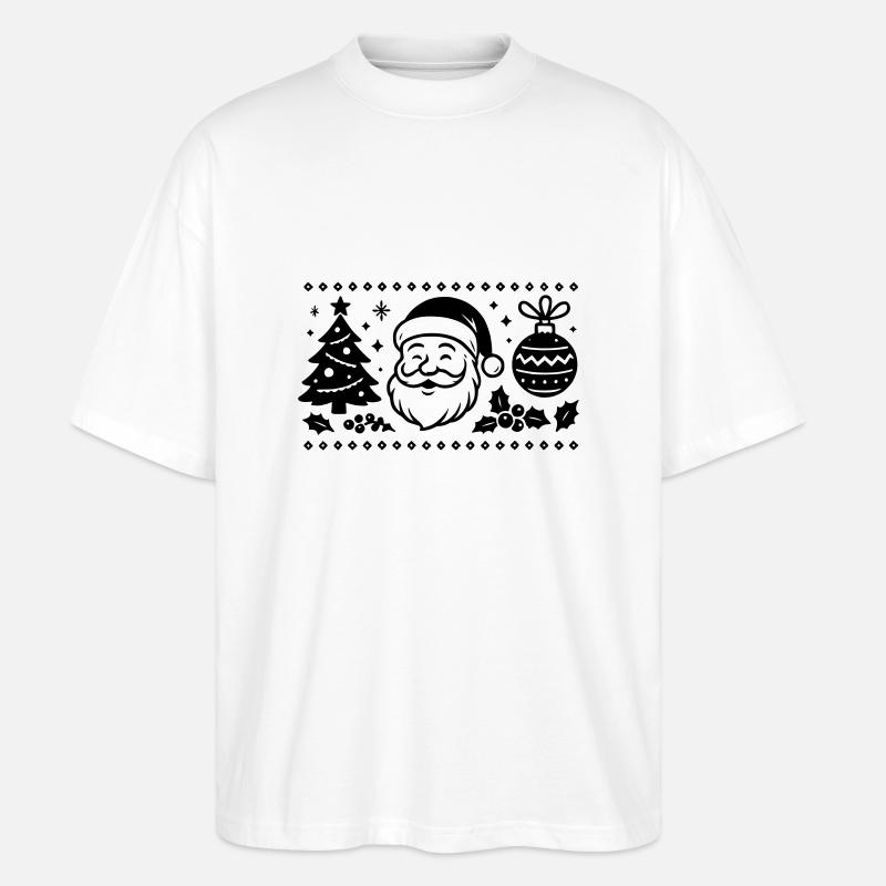 Noel - Stanley/Stella Oversized Unisex Bio T-Shirt Blaster 2.0 - Weiß