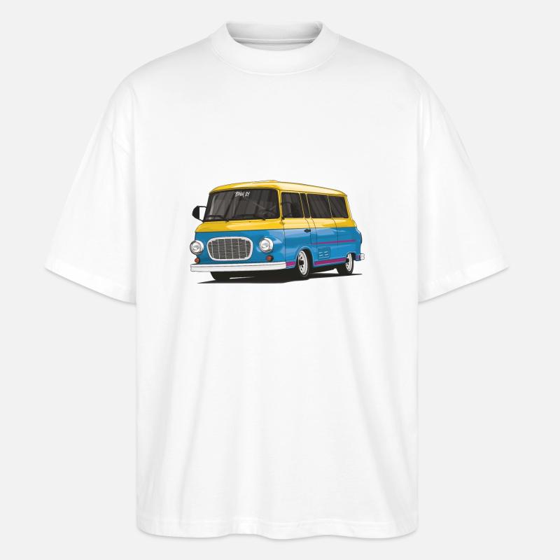 Barkas B1000 // Illustration - Stanley/Stella Oversized Unisex Bio T-Shirt Blaster 2.0 - Weiß