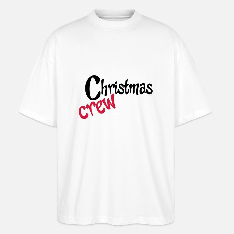 Weihnachten - Stanley/Stella Oversized Unisex Bio T-Shirt Blaster 2.0 - Weiß