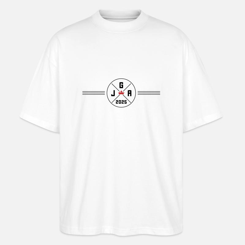 Jga 2025 Junggesellenabschied - Stanley/Stella Oversized Unisex Bio T-Shirt Blaster 2.0 - Weiß
