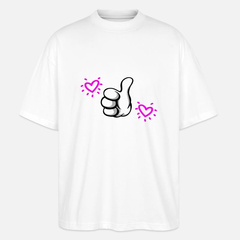ZUR besten Mutter gewählt - Stanley/Stella Oversized Unisex Bio T-Shirt Blaster 2.0 - Weiß