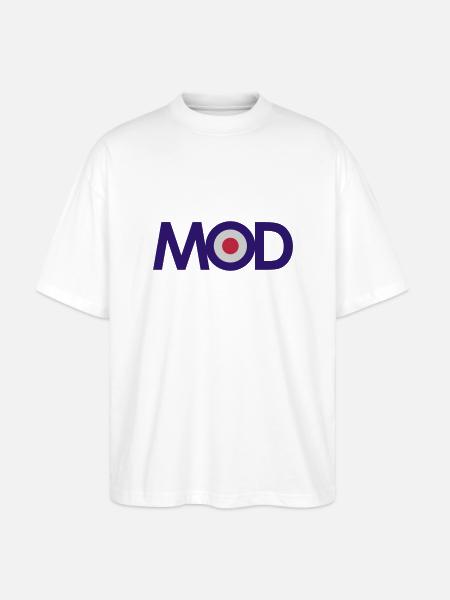 Mod - Stanley/Stella Oversized Unisex Bio T-Shirt Blaster 2.0 - Weiß