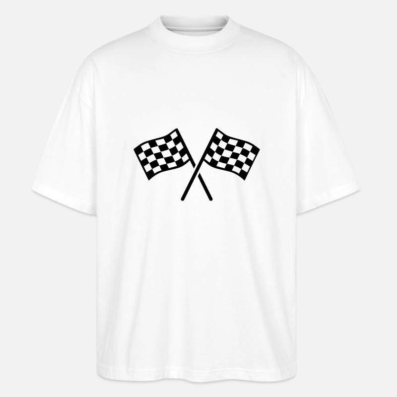 Goal flags - T-shirt bio Blaster 2.0 coupe oversize Stanley/Stella Unisexe - blanc