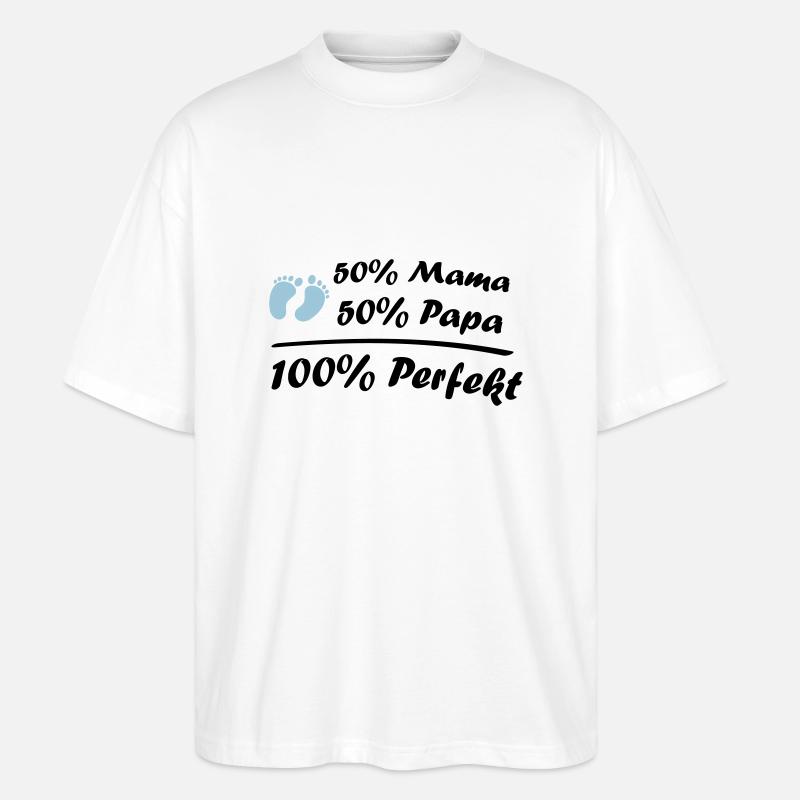 100_perfekt_02 - Stanley/Stella Oversized Unisex Bio T-Shirt Blaster 2.0 - Weiß