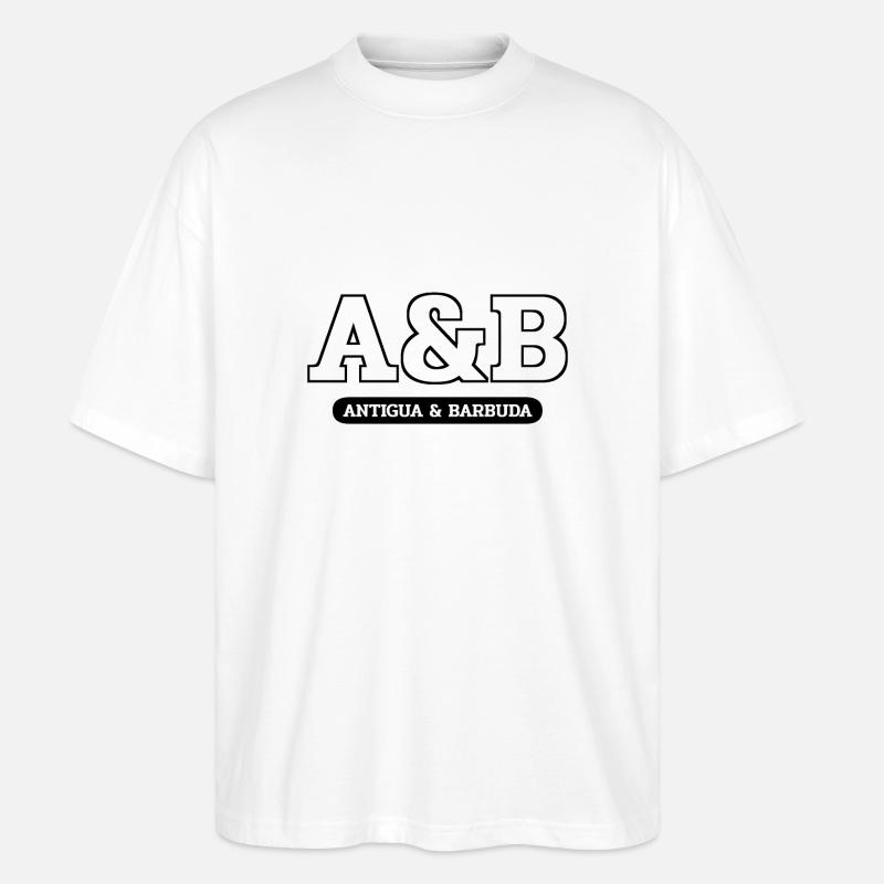Antigua-et-Barbuda - St John’s - Antilles - T-shirt bio Blaster 2.0 coupe oversize Stanley/Stella Unisexe - blanc