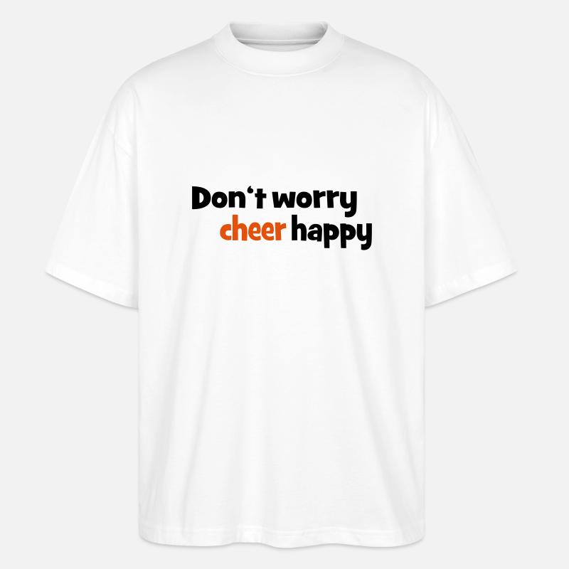 cheerleader - Stanley/Stella Oversized Unisex Bio T-Shirt Blaster 2.0 - Weiß