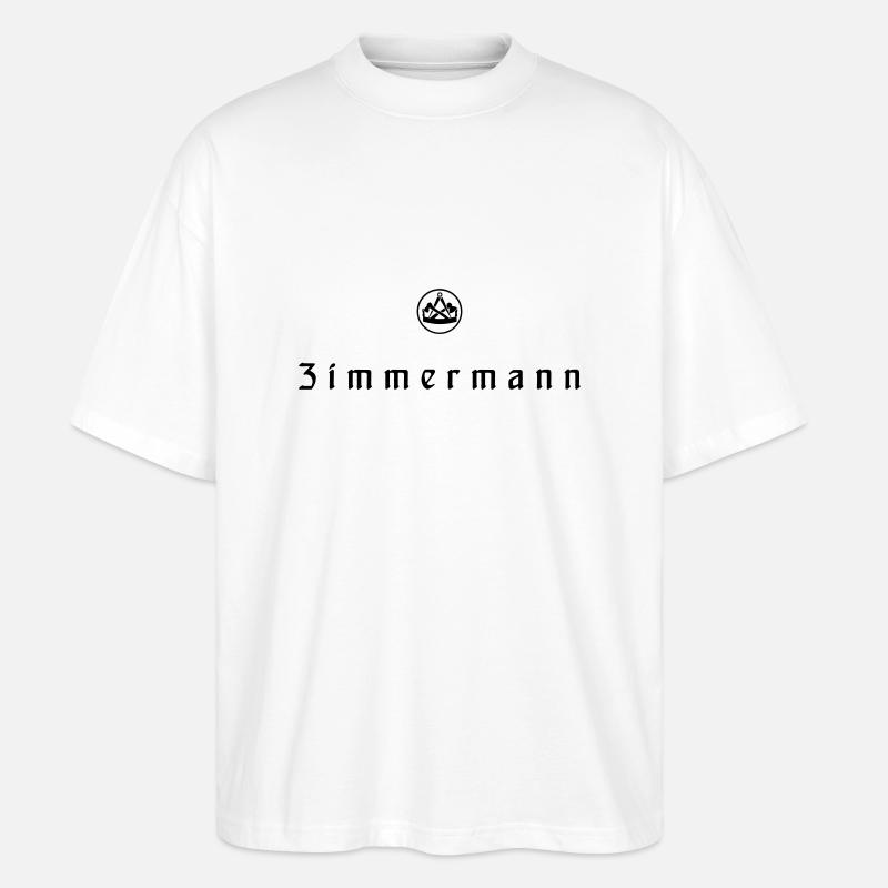 Zimmermann - Stanley/Stella Oversized Unisex Bio T-Shirt Blaster 2.0 - Weiß
