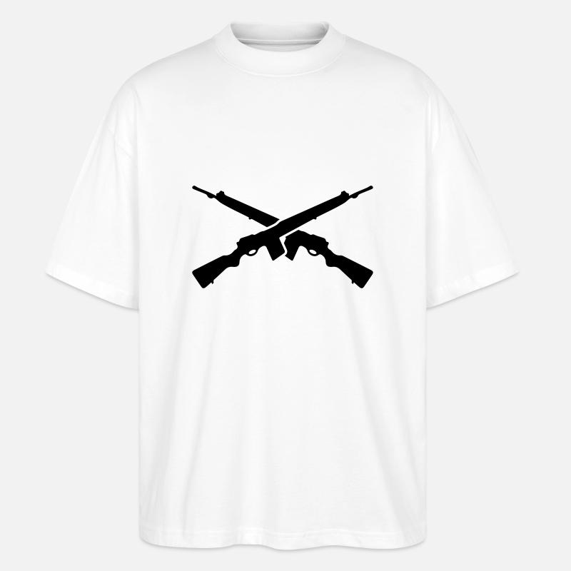 Gewähre - Stanley/Stella Oversized Unisex Bio T-Shirt Blaster 2.0 - Weiß