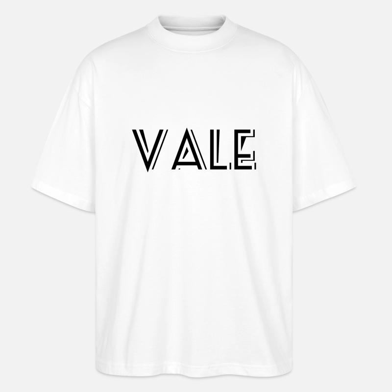 Vale - Stanley/Stella Oversized Unisex Bio T-Shirt Blaster 2.0 - Weiß