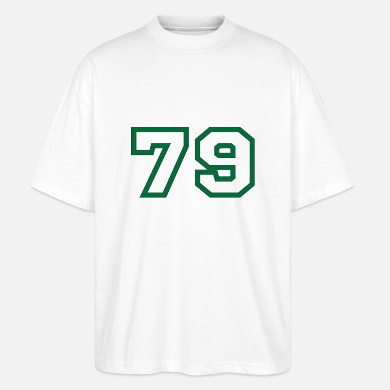 Numéro 79 sport - T-shirt bio Blaster 2.0 coupe oversize Stanley/Stella Unisexe - blanc