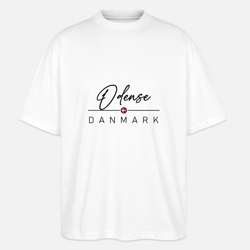 Dänemark - Odense - Danemark - Danemark - T-shirt bio Blaster 2.0 coupe oversize Stanley/Stella Unisexe - blanc