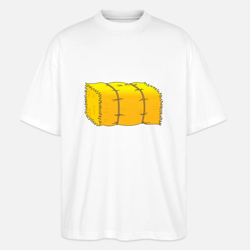 Heu - Stanley/Stella Oversized Unisex Bio T-Shirt Blaster 2.0 - Weiß