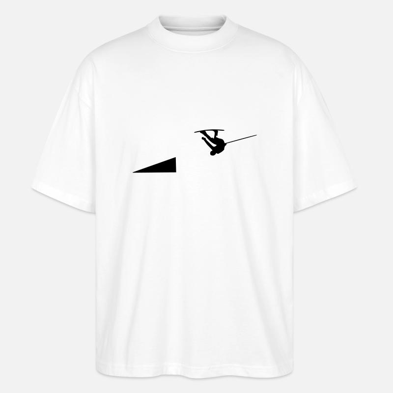 Wakeboarder/Wakeboard kicker summer 2012 - T-shirt bio Blaster 2.0 coupe oversize Stanley/Stella Unisexe - blanc