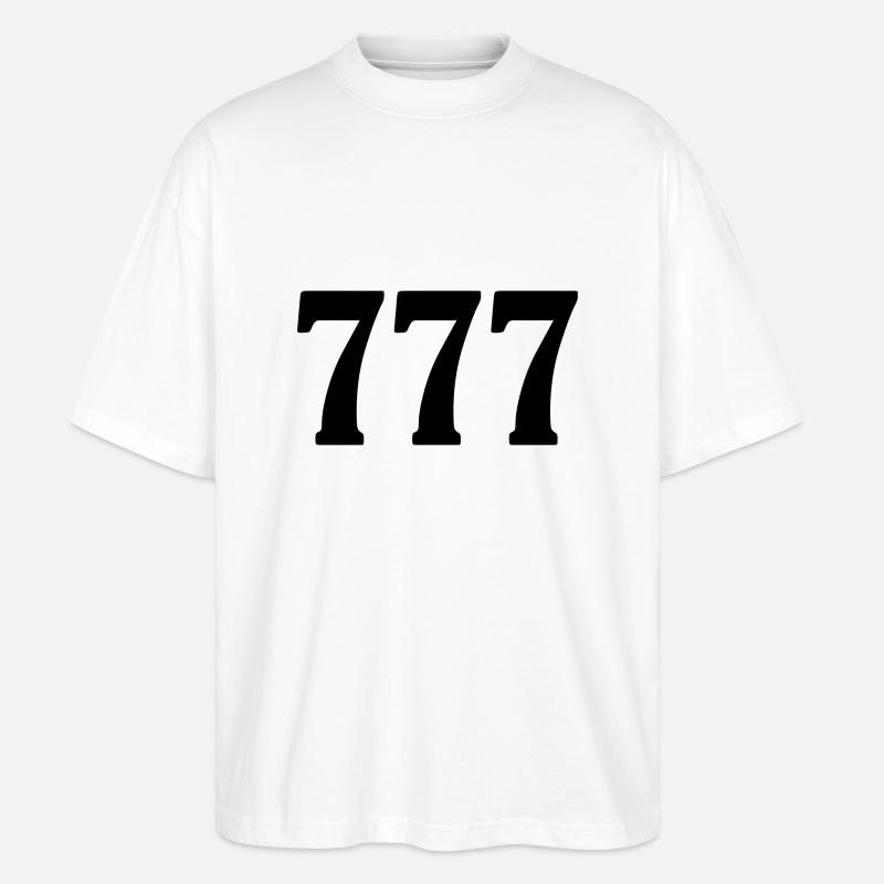 777 - Stanley/Stella Oversized Unisex Bio T-Shirt Blaster 2.0 - Weiß