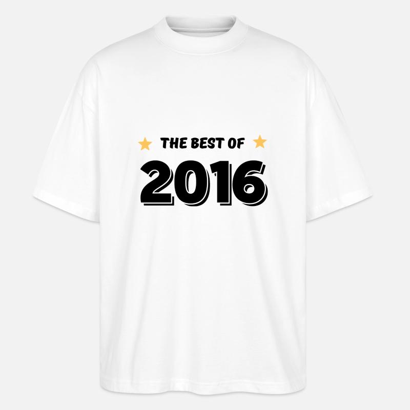 Das Beste aus 2016 - Stanley/Stella Oversized Unisex Bio T-Shirt Blaster 2.0 - Weiß