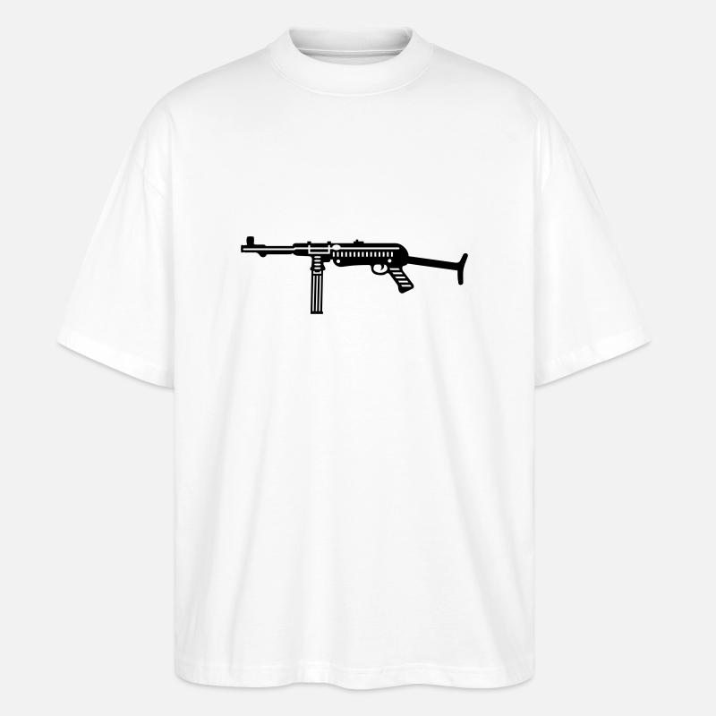 mp 38 40 1f - Stanley/Stella Oversized Unisex Bio T-Shirt Blaster 2.0 - Weiß