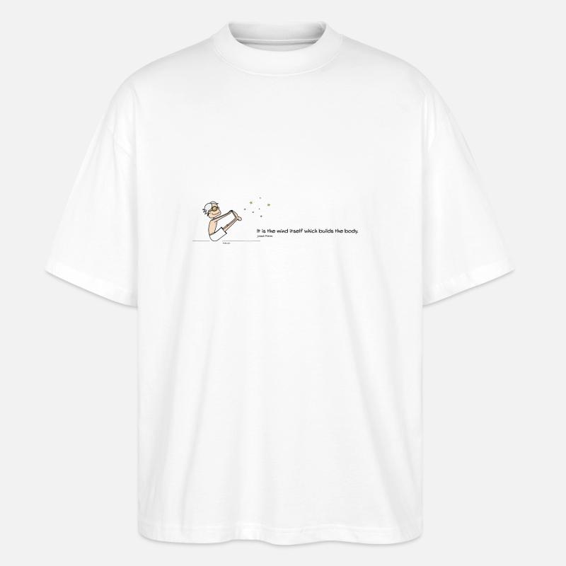 The Mind - Stanley/Stella Oversized Unisex Bio T-Shirt Blaster 2.0 - Weiß