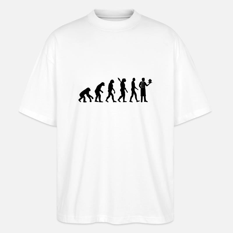 Pâtissier - T-shirt bio Blaster 2.0 coupe oversize Stanley/Stella Unisexe - blanc