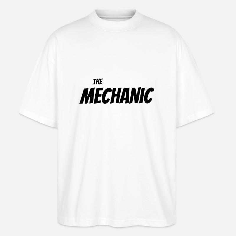 Der Mechaniker - Stanley/Stella Oversized Unisex Bio T-Shirt Blaster 2.0 - Weiß