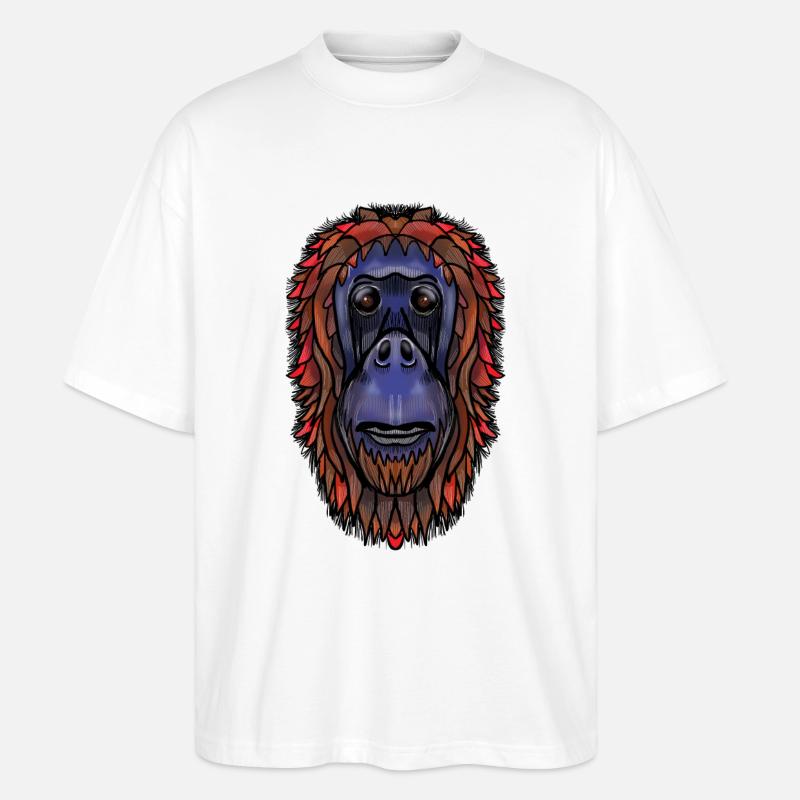 Butler von Jon Ball - Stanley/Stella Oversized Unisex Bio T-Shirt Blaster 2.0 - Weiß