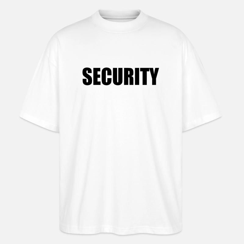 Security - Stanley/Stella Oversized Unisex Bio T-Shirt Blaster 2.0 - Weiß